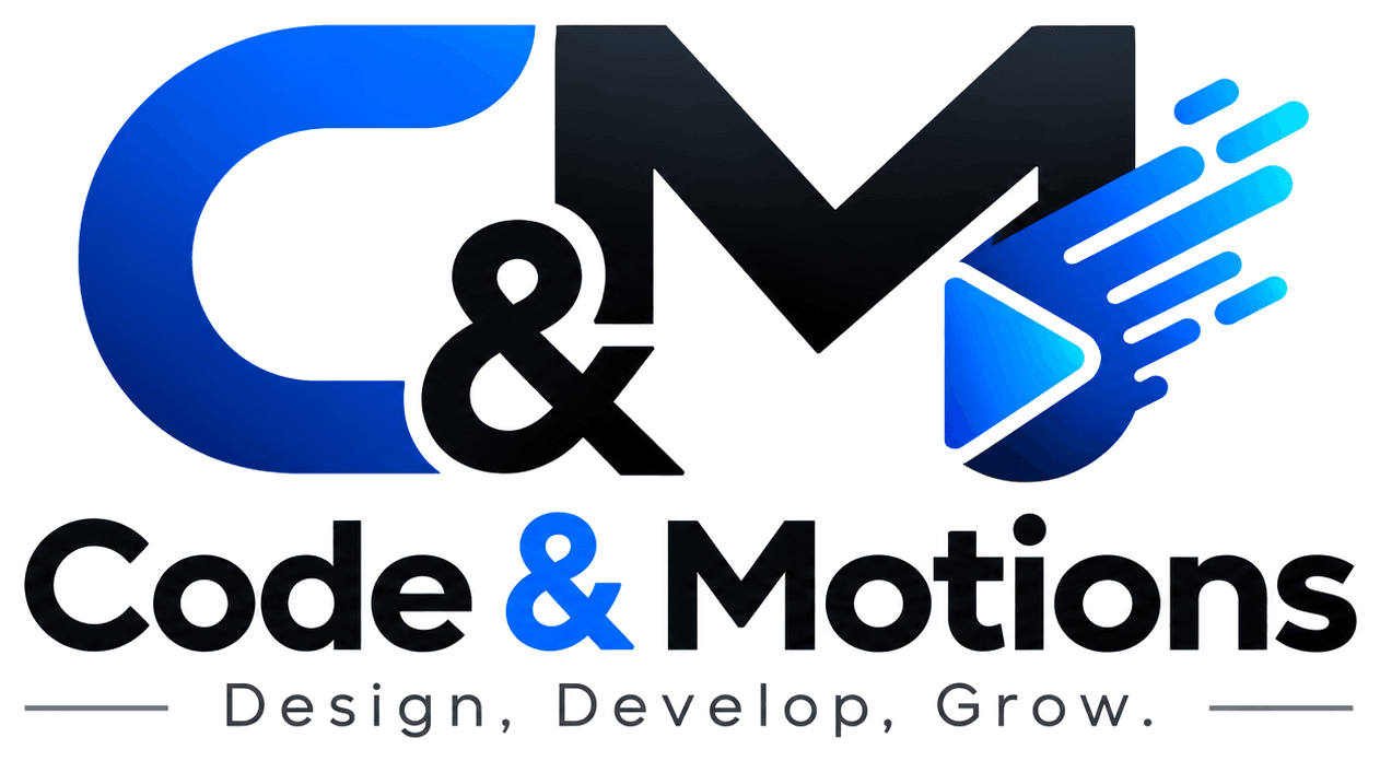 Code & Motions — Design, Develop, Grow.